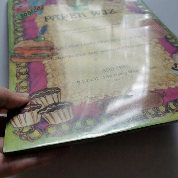 Paper Wiz Sealed Stationery Snack Food Junk Popcorn Ice Cream Fries Paper Pad - Picture 3 of 5